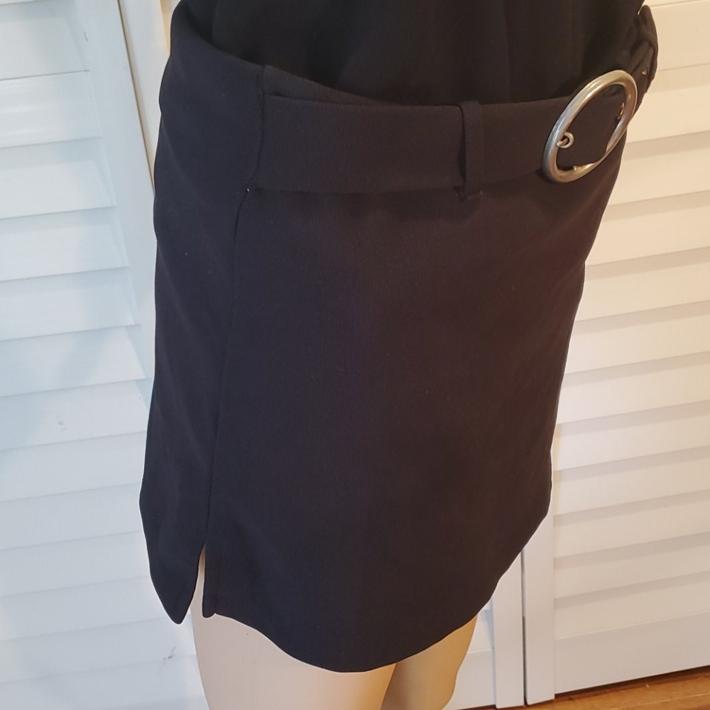moth--Black Skort